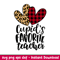 Cupids Favorite Teacher, Cupids Favorite Teacher SVG, Retro Heart SVG, Checkered SVG, Teacher Valentine’s Day SVG, png, dxf, eps file.jpeg