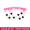 Donut Drip Hearts Full Wrap, Donut Drip Hearts Mickey Full Wrap Svg, Starbucks Svg, Coffee Ring Svg, Cold Cup Svg, png, dxf, eps file.jpeg
