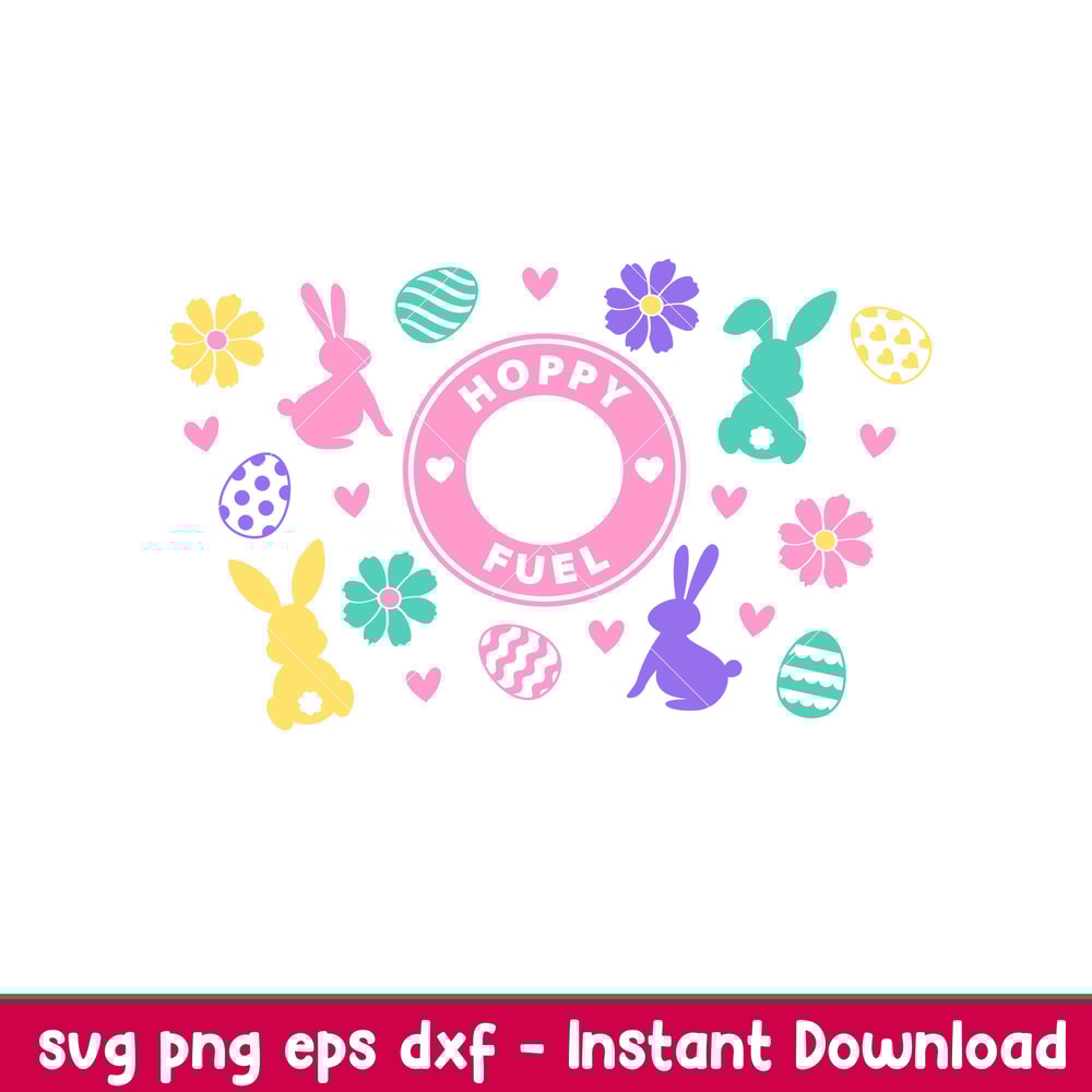 Hoppy Fuel Full Wrap,Hoppy Fuel Full Wrap Svg, Starbucks Svg, Coffee Ring Svg, Cold Cup Svg, png,dxf,eps file.jpeg