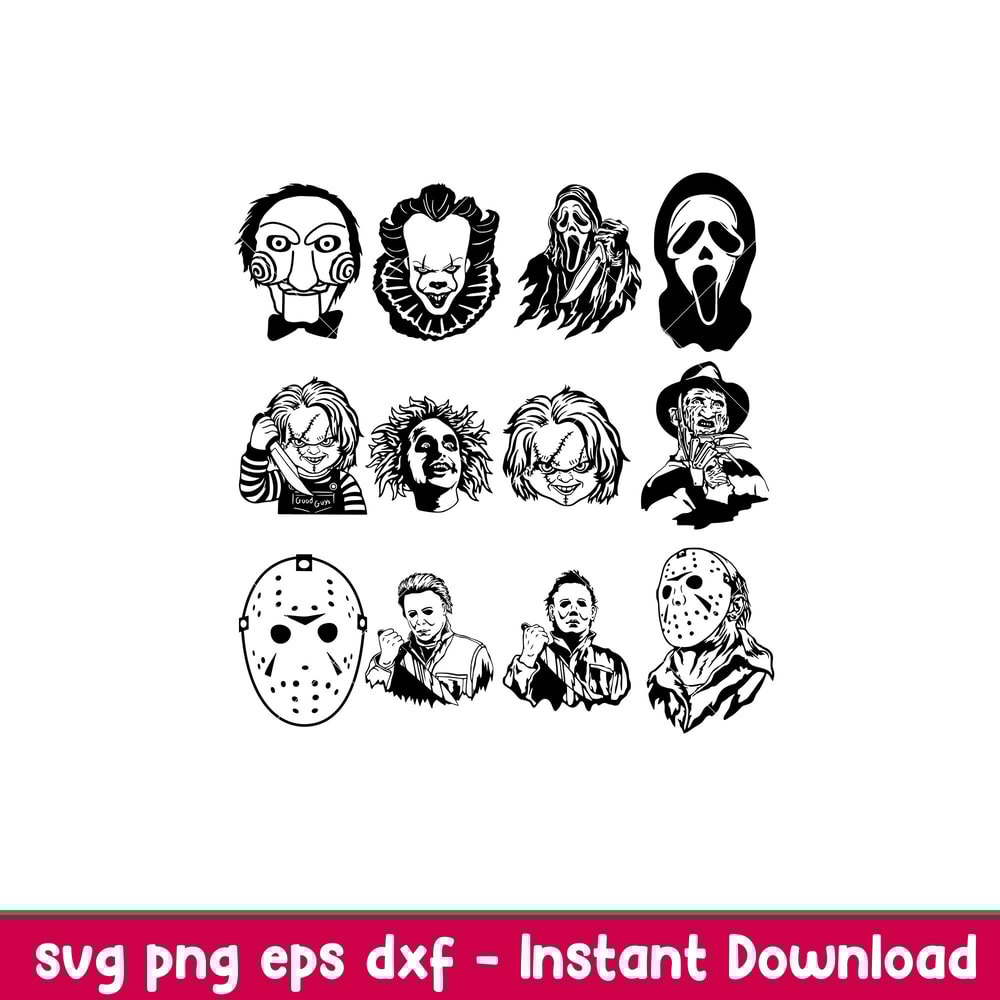 Horror Movie Bundle,Horror Movie Blood Svg Bundle Svg, Halloween Svg, Spooky Season Svg, Trick or Treat Svg, png, eps, dxf file.jpeg