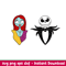 Jack and Sally, Jack and Sally Bundle Svg, Halloween Svg, Jack Skellington Svg, Nightmare Before Christmas Svg, png, dxf, eps file.jpeg