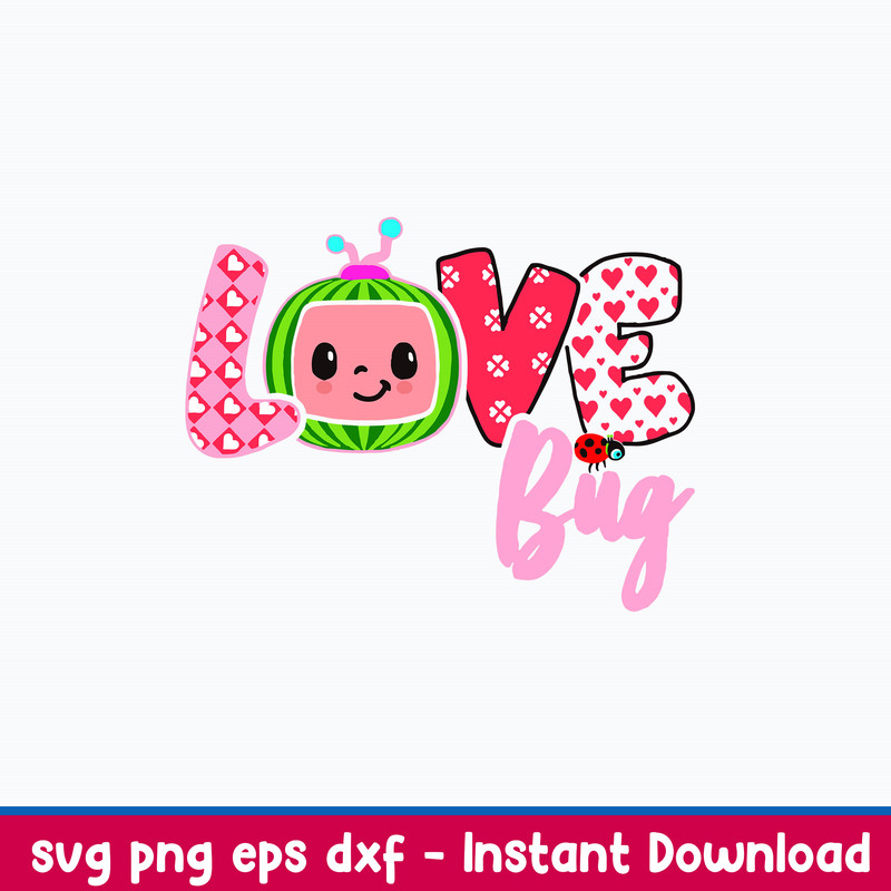 Love Bug Cocomelon Svg, Cocomelon Svg, Png Dxf Eps File.jpeg
