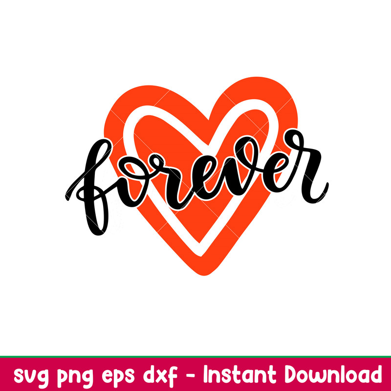 Love Forever, Love Forever Svg, Together Forever Svg, Wedding Svg, png, dxf, eps file.jpeg