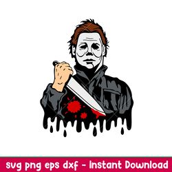 michael myers, michael myers svg, mamas boy svg, halloween svg, spooky season svg, png,eps,dxf file