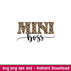 mini boss, mini boss svg, mothers day svg, mama and me svg, momlife svg, png,dxf,eps file