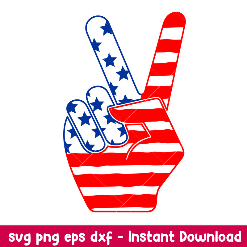 Peace Sign Usa Flag, Peace Sign Svg, American Flag Peace Sign Svg, America Svg, png,dxf,eps file.jpeg