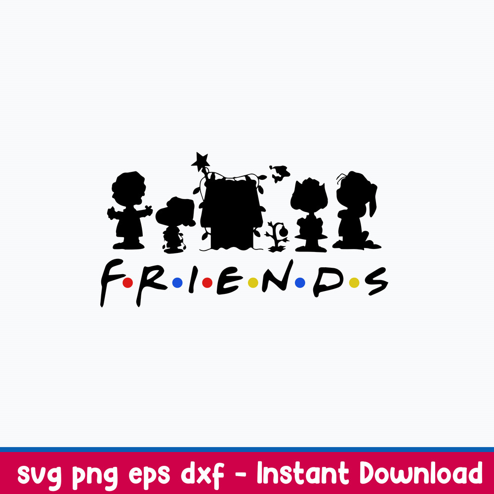 Peanuts Friends SVG, Charlie Brown And Peanuts Svg, Snoopy Svg, Png Dxf Eps File.jpeg