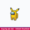 Pikachu Among Us Imposters Svg, Among Us Svg, Pikachu Svg, Png Dxf Eps File.jpeg