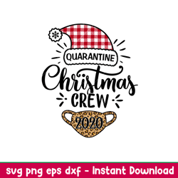 quarantine christmas crew 2020