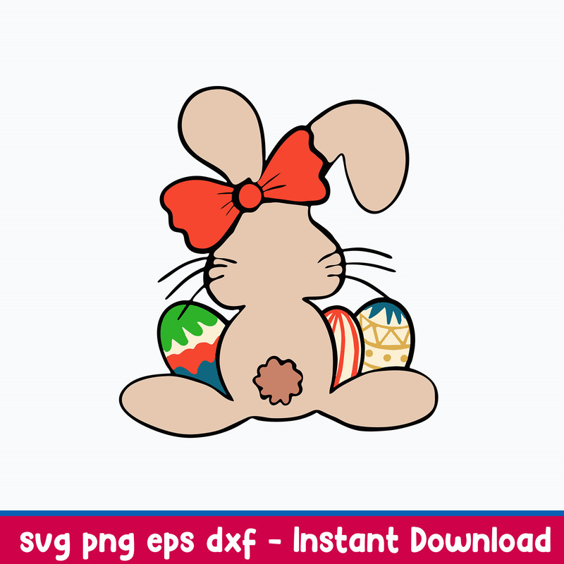 Rabbit Svg, Animal Svg, Png Dxf Eps File.jpeg