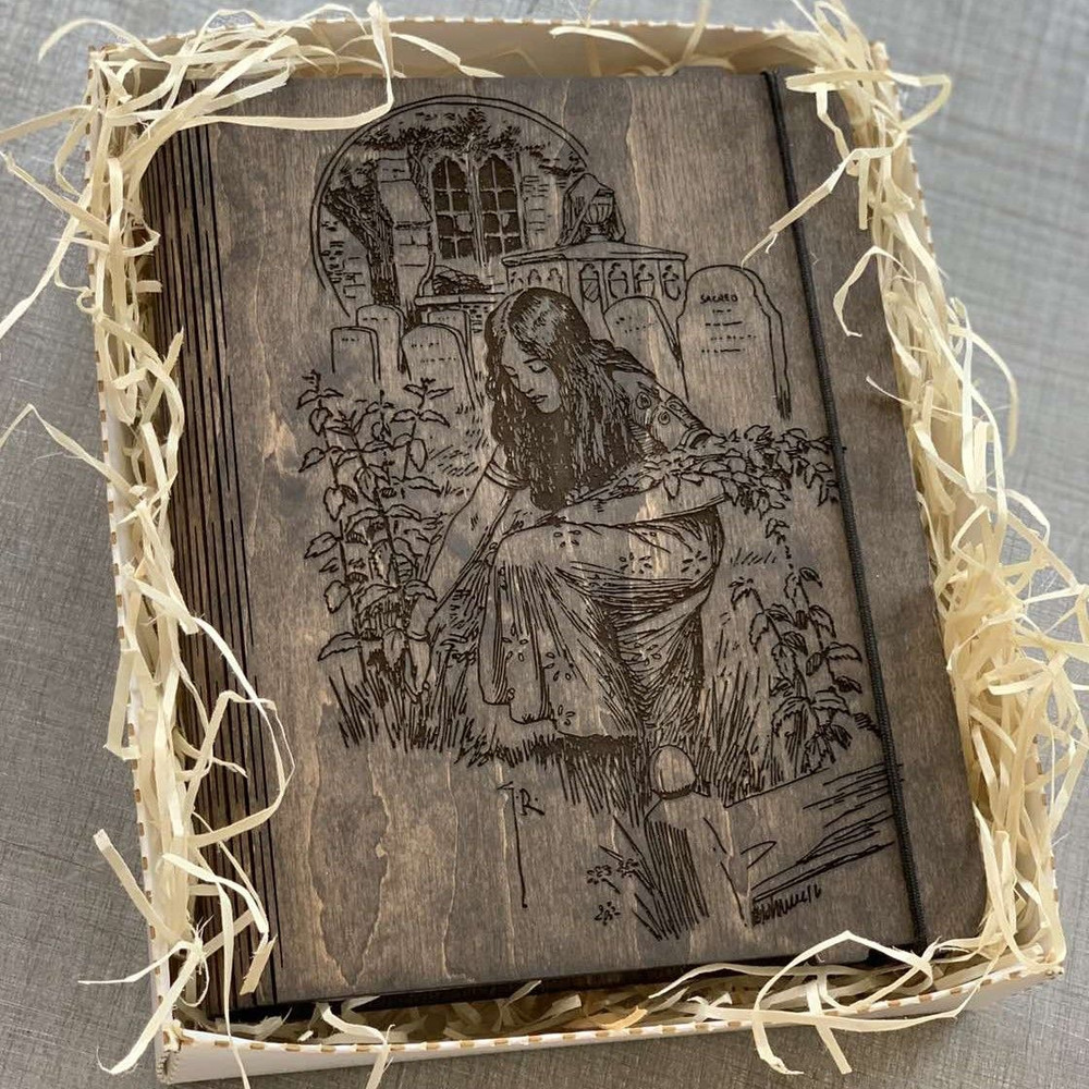 Wood Journal Personalized Wooden Sketchbook Fancy Notebook A5 Refill Sketch Book Custom Engraving P 1