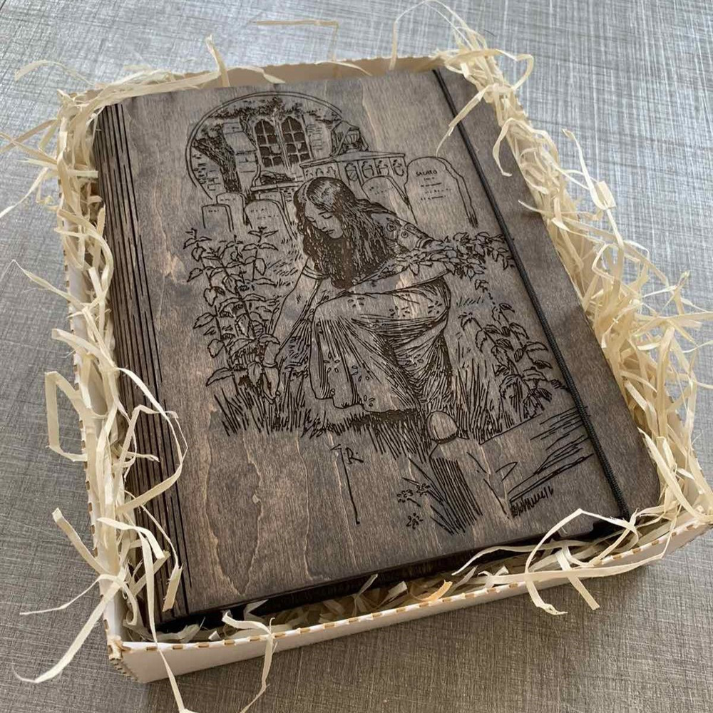 Wood Journal Personalized Wooden Sketchbook Fancy Notebook A5 Refill Sketch Book Custom Engraving P 2