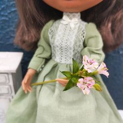 Miniature Alstroemeria Scale 1:6 Dollhouse flowers