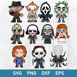 bundle horror movies svg, horror movies characters svg, horror svg, halloween svg, png dxf eps file