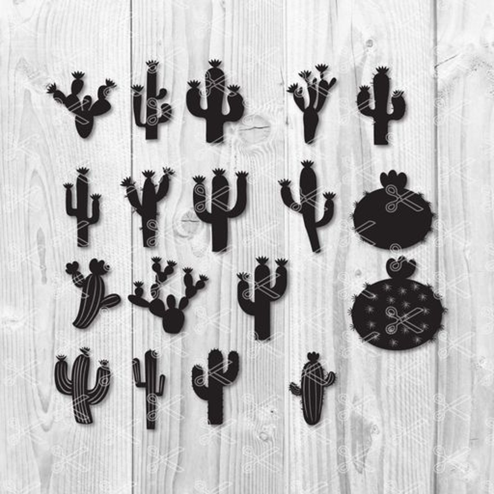 Cactus Bundle Svg, Cactus Svg, Cactus Clipart, Cactus Cricut Svg, Instant Download.jpg