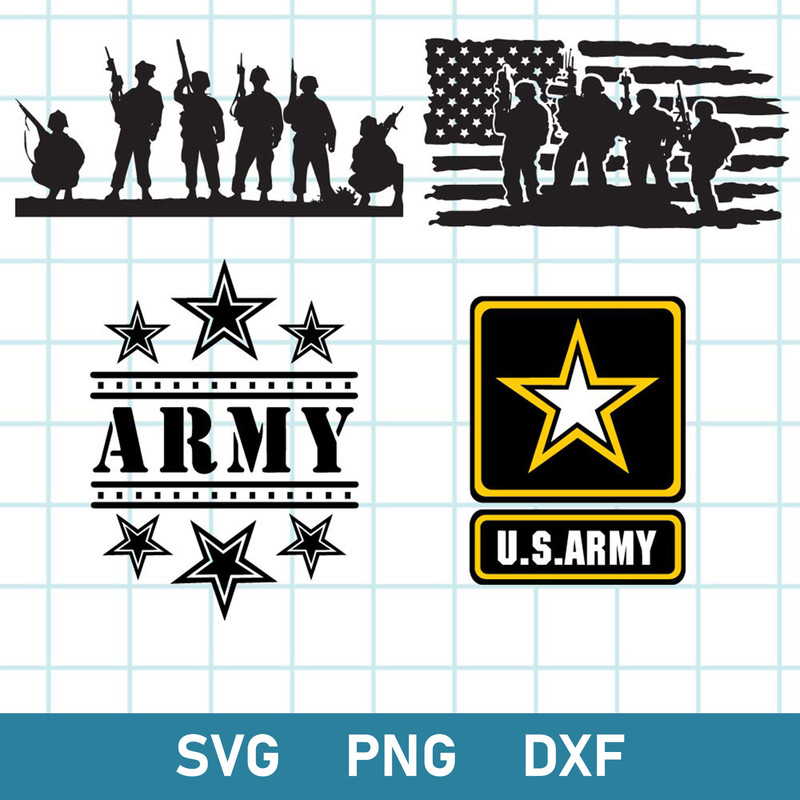 Military Svg, Army Svg, Usa Army Svg, Army Veteran Svg, 4th July Svg, Png Dxf File.jpg
