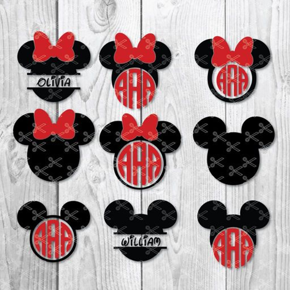 Minnie Mickey Monogram Bundle Svg, Minnie Mickey Monogram Svg, Minnie Mickey Monogram Clipart, Minnie Mickey Monogram Cricut Svg, Instant Download.jpg