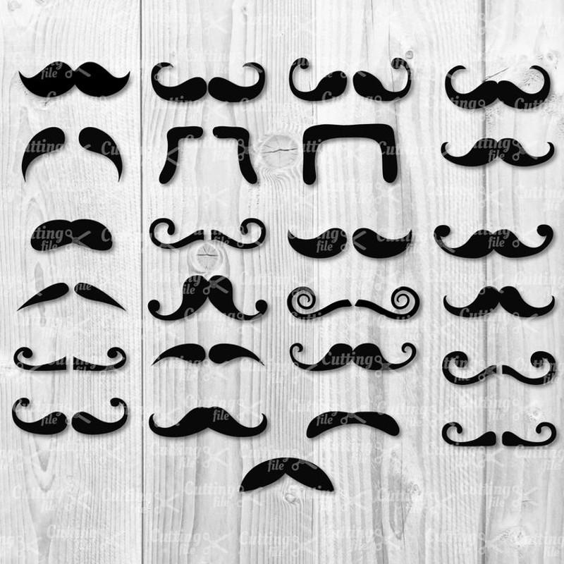 Mustache Bundle Svg, Mustache Svg, Mustache Clipart, Mustache Cricut Svg, Intant Download.jpg