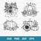 Pumpkin Sunflower Svg, Fall Pumpkin Svg, Pumpkin Svg, Png Dxf Eps Digital File.jpeg