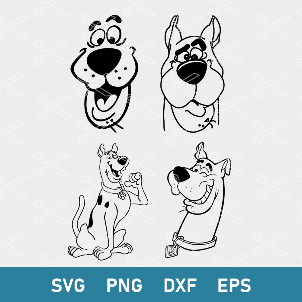 Scooby Doo Bundle Svg, Scooby Doo Svg, Cartoon Svg, Png Dxf Eps Digital File.jpeg