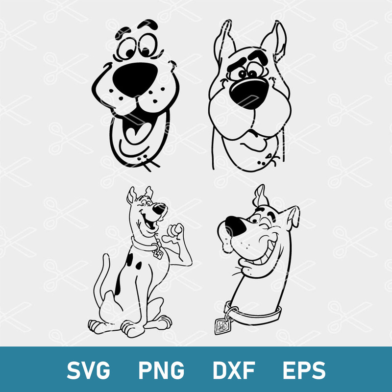 Scooby Doo Bundle Svg, Scooby Doo Svg, Cartoon Svg, Png Dxf Eps Digital File.jpeg