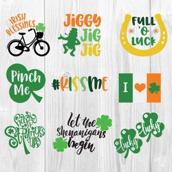 st patrick's day bundle svg, patricks day svg, saint patricks day svg, png dxf eps file