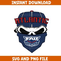 florida atlantic university svg, florida atlantic logo svg, florida atlantic university, ncaa svg, ncaa teams svg (25)