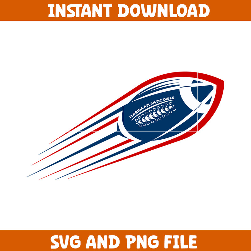 Florida Atlantic University Svg, Florida Atlantic logo svg, Florida Atlantic University, NCAA Svg, Ncaa Teams Svg (44).png