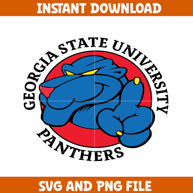 georgia state panthers Svg, georgia state panthers logo svg, georgia state panthers University, NCAA Svg, sport svg (8).png