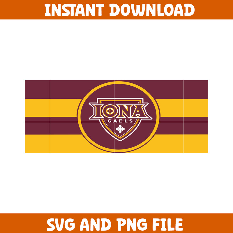 Iona gaels Svg, Iona gaels logo svg, IIona gaels University svg, NCAA Svg, sport svg, digital download (50).png