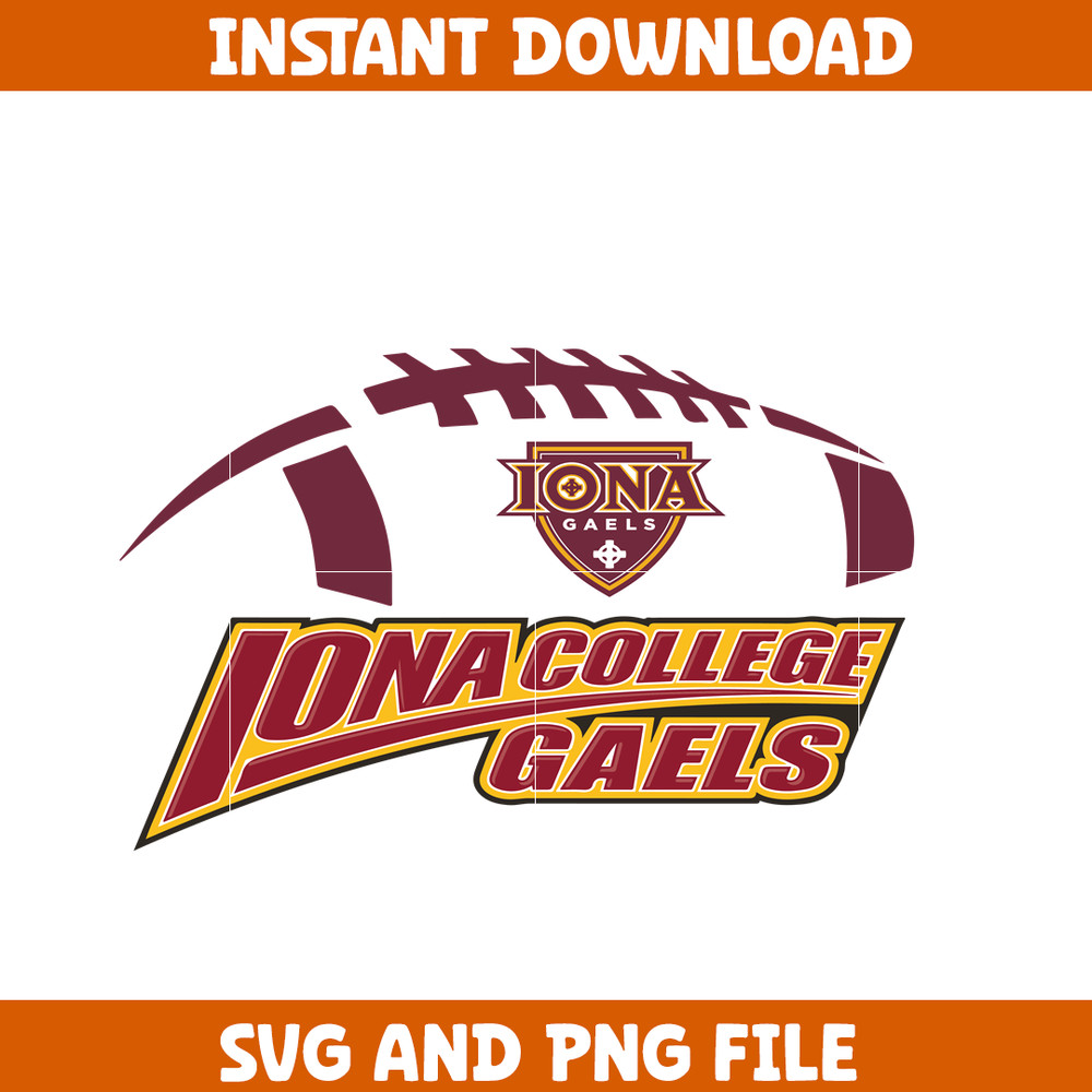 Iona gaels Svg, Iona gaels logo svg, IIona gaels University svg, NCAA Svg, sport svg, digital download (53).png