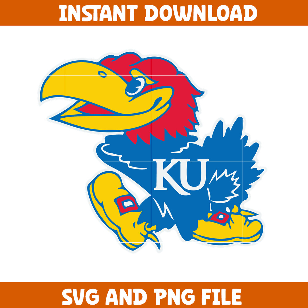 Kansas Jayhawks Svg, Kansas Jayhawks logo svg, Kansas Jayhawks University svg, NCAA Svg, sport svg (1).png