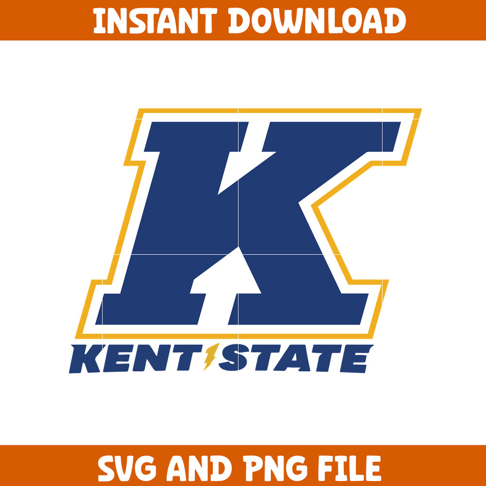 Kent State Golden Svg, Kent State Golden logo svg, Kent State Golden University svg, NCAA Svg, sport svg (11).png