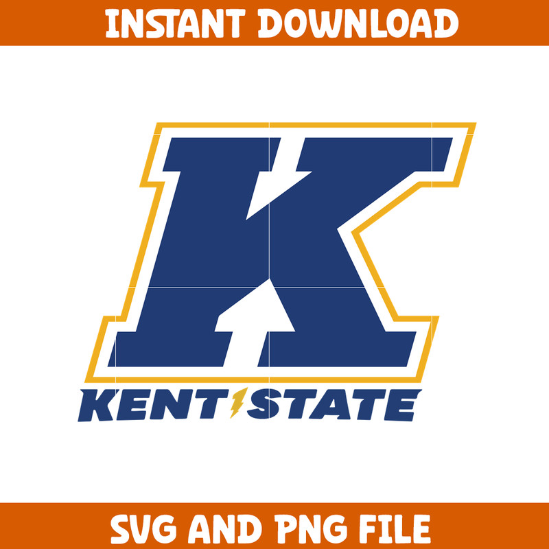 Kent State Golden Svg, Kent State Golden logo svg, Kent State Golden University svg, NCAA Svg, sport svg (11).png