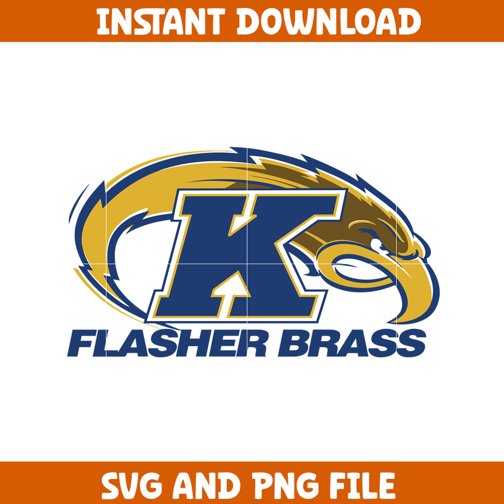 Kent State Golden Svg, Kent State Golden logo svg, Kent State Golden University svg, NCAA Svg, sport svg (14).png