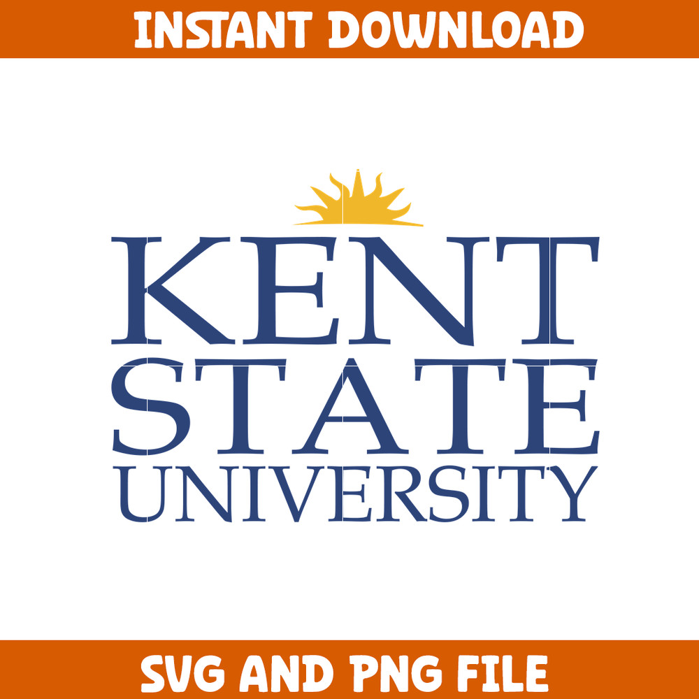 Kent State Golden Svg, Kent State Golden logo svg, Kent State Golden University svg, NCAA Svg, sport svg (15).png