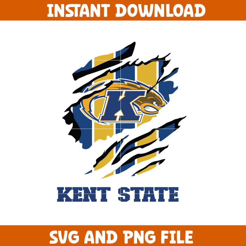 Kent State Golden Svg, Kent State Golden logo svg, Kent State Golden University svg, NCAA Svg, sport svg (22).png