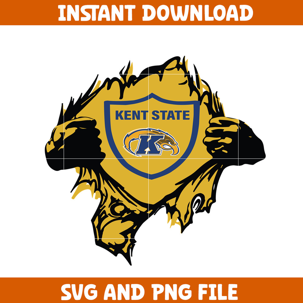 Kent State Golden Svg, Kent State Golden logo svg, Kent State Golden University svg, NCAA Svg, sport svg (41).png