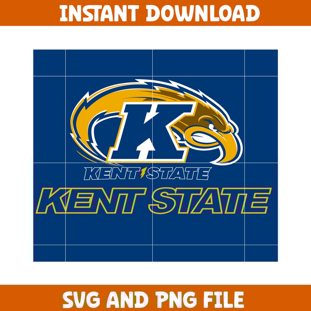 Kent State Golden Svg, Kent State Golden logo svg, Kent State Golden University svg, NCAA Svg, sport svg (56).png