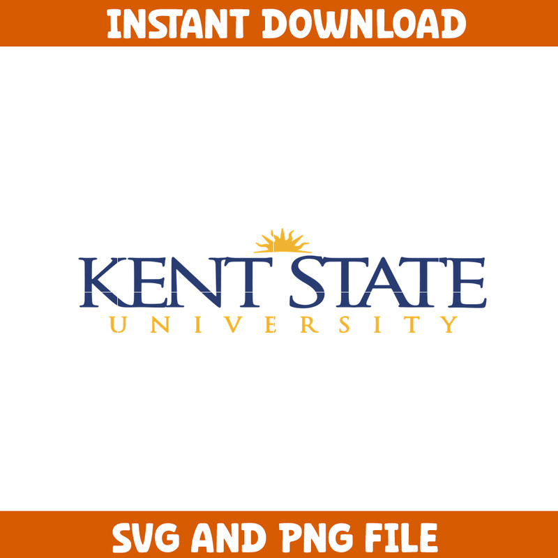 Kent State Golden Svg, Kent State Golden logo svg, Kent State Golden University svg, NCAA Svg, sport svg (9).png