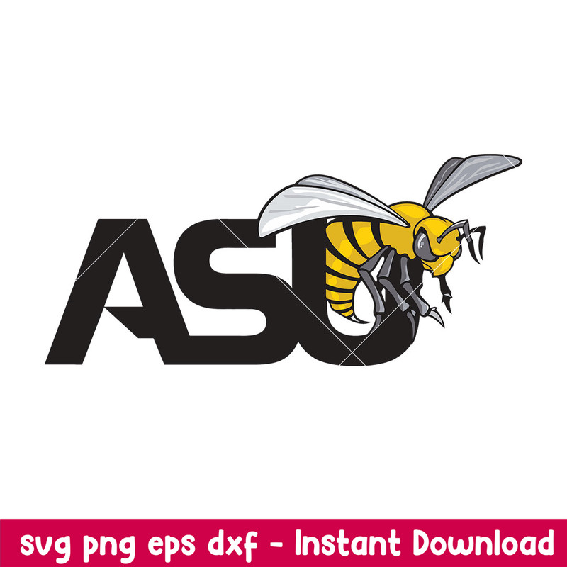 Alabama State Hornets Logo Svg, Alabama State Hornets Svg, NCAA Svg, Png Dxf Eps Digital File.jpeg