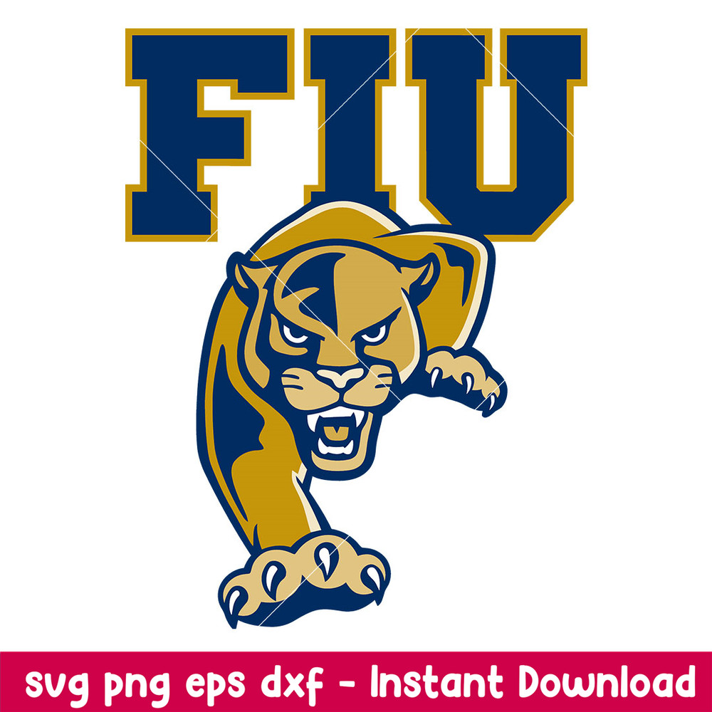FIU Panthers. Logo Svg, FIU Panthers Svg, NCAA Svg, Png Dxf Eps Digital Filepng.jpeg