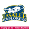 La Salle Explorers Logo Svg, La Salle Explorers Svg, NCAA Svg, Png Dxf Eps Digital File.jpeg