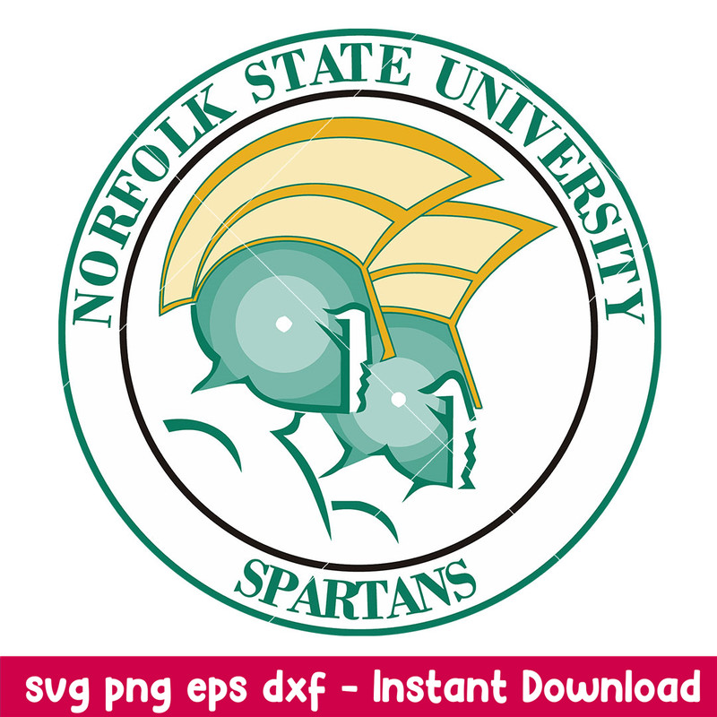 Norfolk State Spartans Logo Svg, Norfolk State Spartans Svg, NCAA Svg, Png Dxf Eps Digital File.jpeg