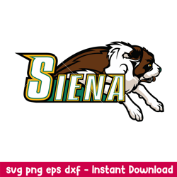 siena saints logo svg, siena saints svg, ncaa svg, png dxf eps digital file
