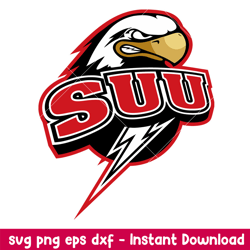 southern utah thunderbirds logo svg, southern utah thunderbirds svg, ncaa svg, png dfx eps digital file