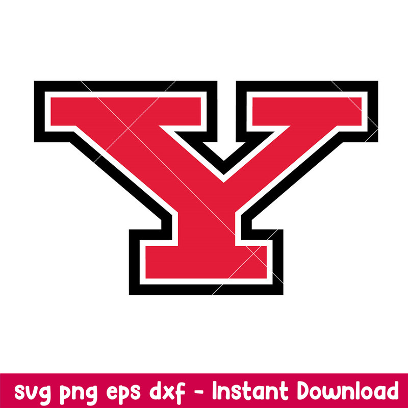 Youngstown State Penguins Logo Svg, Youngstown State Penguins Svg, NCAA Svg, Png Dxf Eps Digital File.jpeg