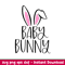 Baby Bunny, Baby Bunny Svg, Happy Easter Svg, Easter egg Svg, Spring Svg, png, eps, dxf file.jpeg