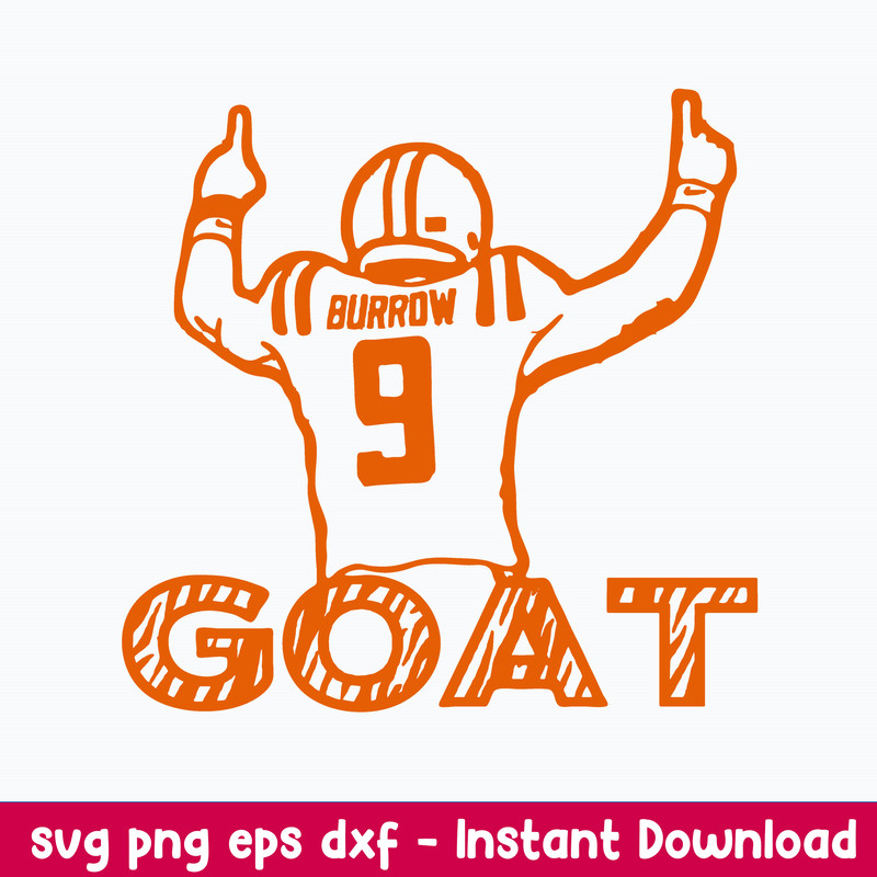 Burrow Goat Tiger Svg, Burrow Goat Svg, Sport Svg, Png Dxf Eps File.jpeg