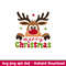 Christmas Reindeer, Christmas Reindeer Svg, Peeping Reindeer Svg, Merry Christmas Svg, Christmas Svg, png, eps, dxf file.jpeg